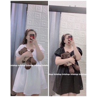 ĐẦM BABYDOLL HỞ LƯNG [ TNT Shop Bigsize 60kg - 90kg ] Ảnh thật 100%