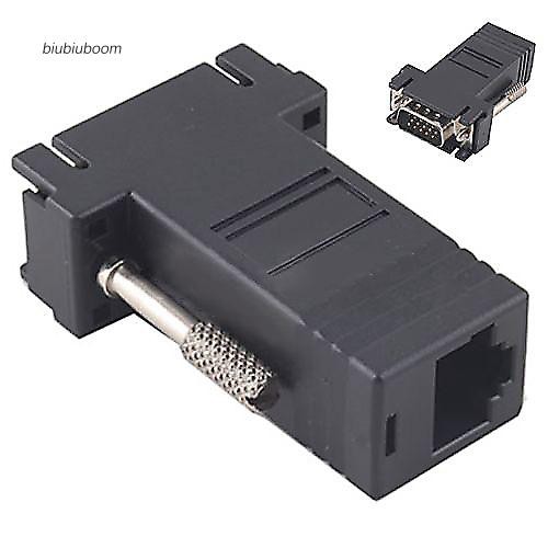BM♠VGA Extender Male to LAN CAT5 CAT6 RJ45 Female Network Cable Adapter Kit