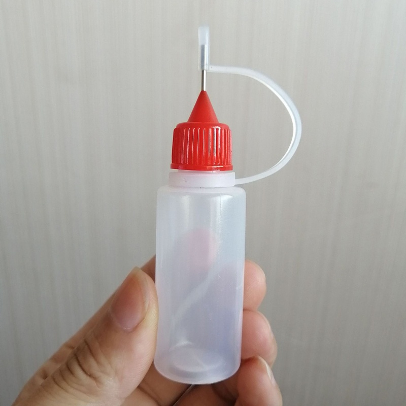 ✿ Set 10 Chai Nhựa 10ml Có Đầu Kim Nhỏ Giọt Tiện Dụng