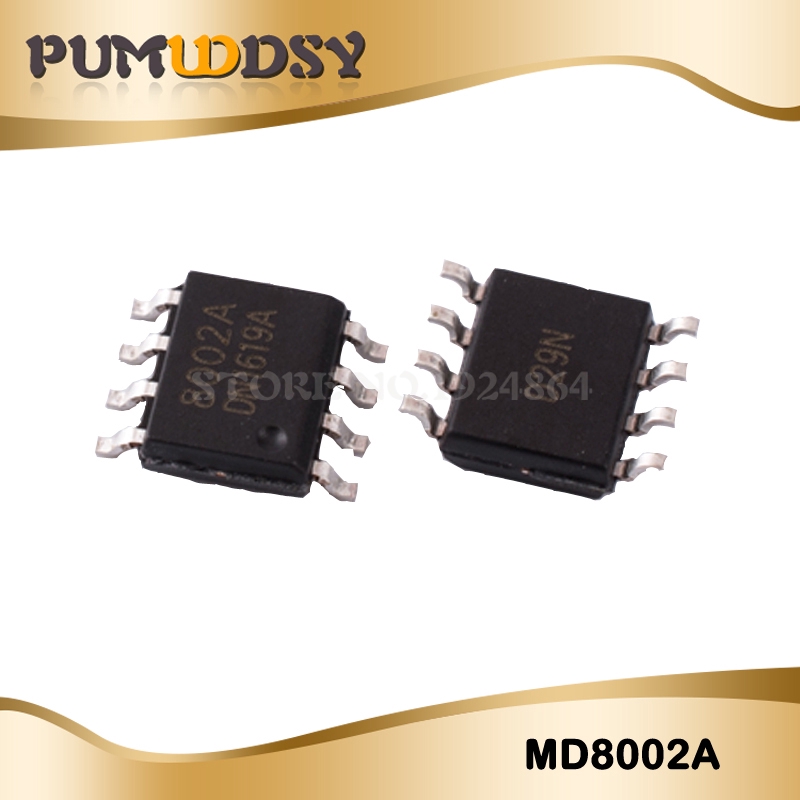 Bộ 10 Linh Kiện Khuếch Đại Âm Thanh IC MD8002A MD8002 8002A 8002 SOP8