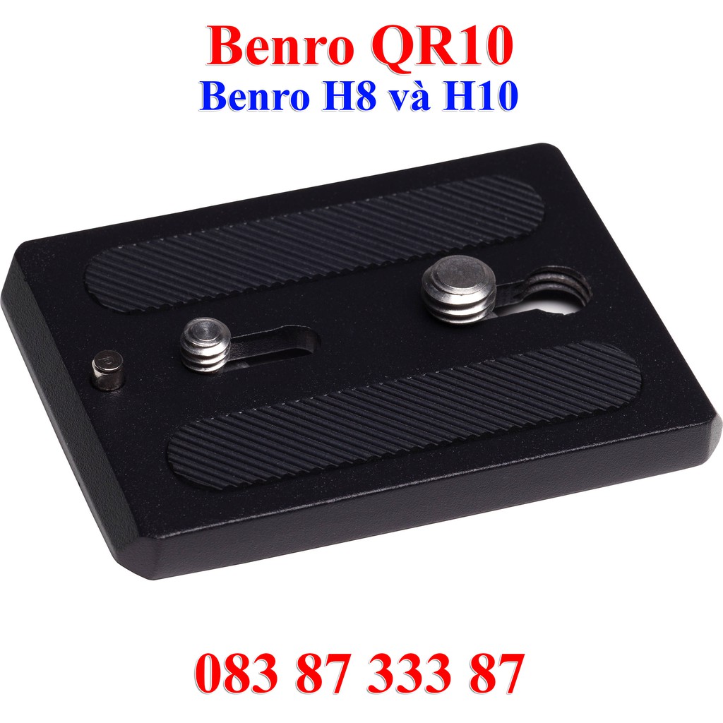 Plate Benro QR10 - Chân máy quay Benro H8 và H10