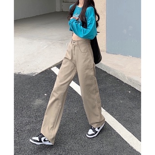 Quần Jean Nữ Lưng Cao Ống Rộng Phong Cách Hàn Quốc Size Nhỏ Cho Nữ 1m45 1m50 1m55 Size XS S M L XL