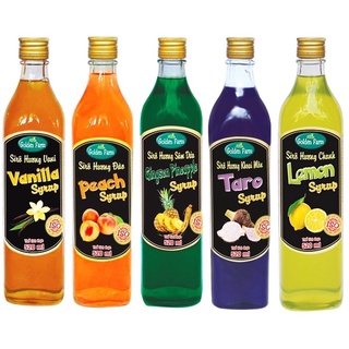 Siro / Syrup Golden Farm đủ vị