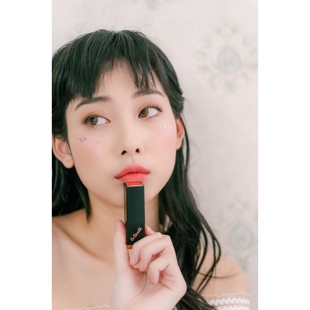 Son môi đẹp JU:CY La Beauté- Jazzy brick Hàn Quốc chính hãng cao cấp