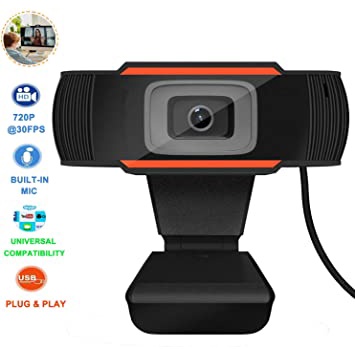 Webcam học Zoom online cho học sinh giá rẻ Pc Camera Mini Packing có mic