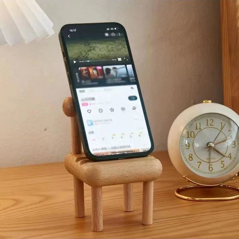 Giá Đỡ Điện Thoại Di Động Để Bàn Mini Bằng Nhựa Phong Cách Mới Có Thể Điều Chỉnh