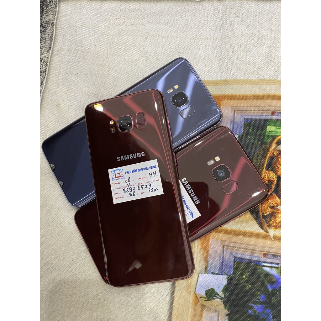 Điện Thoại Galaxy S8 Quốc Tế Cũ 99% Bảo Hành 12 Tháng Full Chức Năng Camera, 4G, LTE, Vân Tay, Cảm Biến