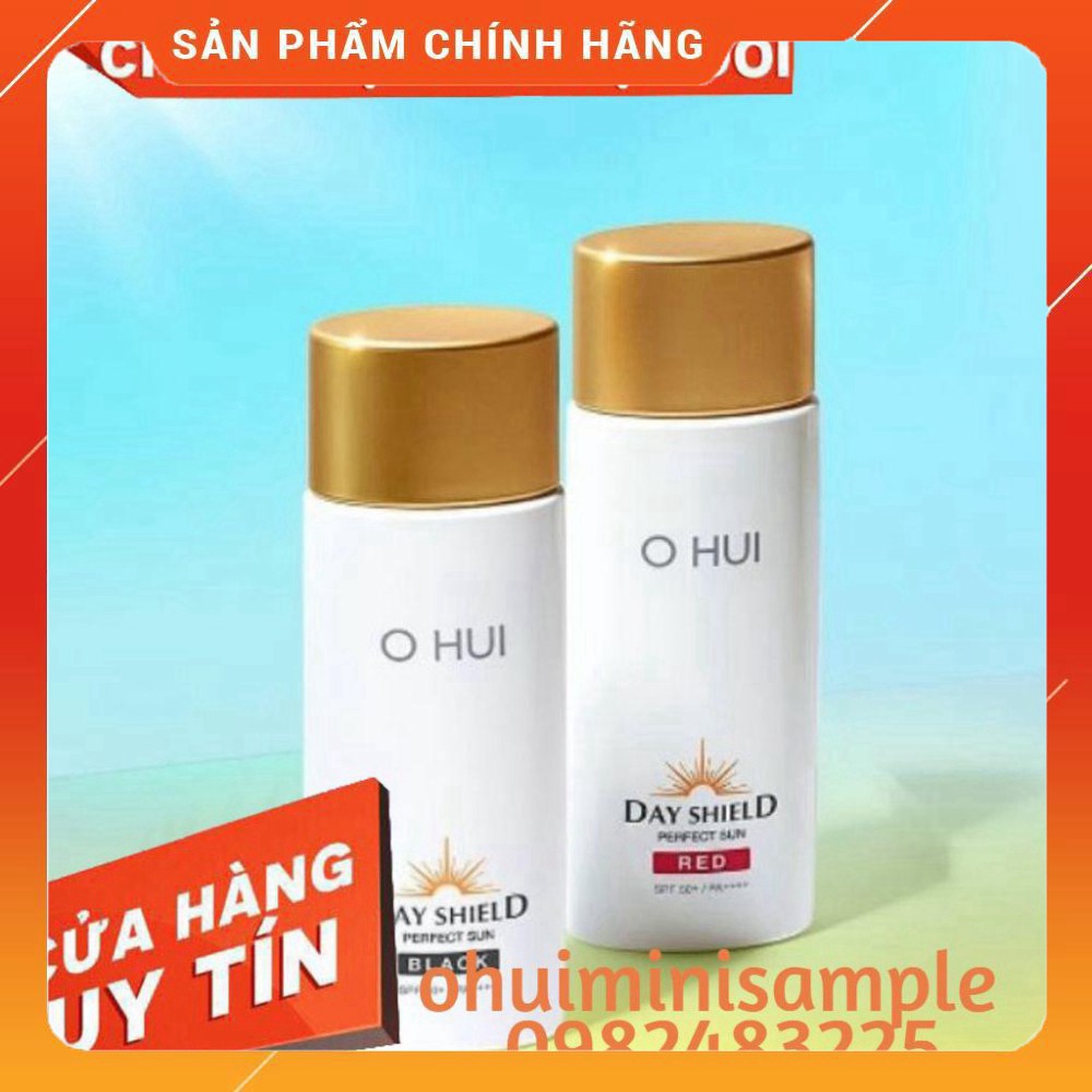 Kem Chống Nắng OHUI Cải Thiện Nếp Nhăn Perfect Sun Black và Red SPF50/PA+++ 80ml [salesale]