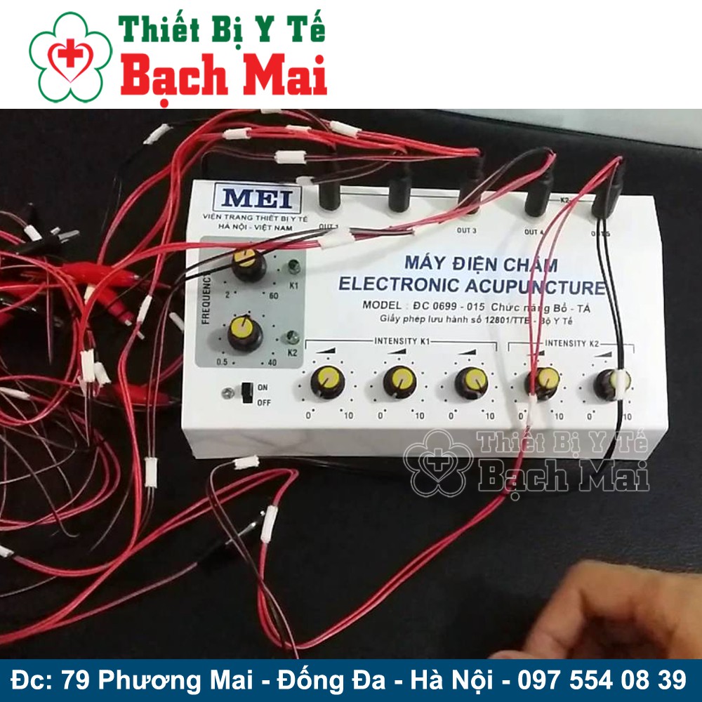 Máy Điện Châm MEI ĐC 0699 [5 giắc, 10 kim] - Việt Nam