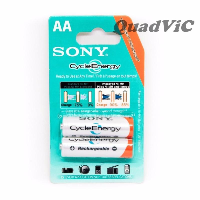 Pin Sạc AA Pin sạc 2a Sony Dung Lượng 4300mAh N212 QuadViC