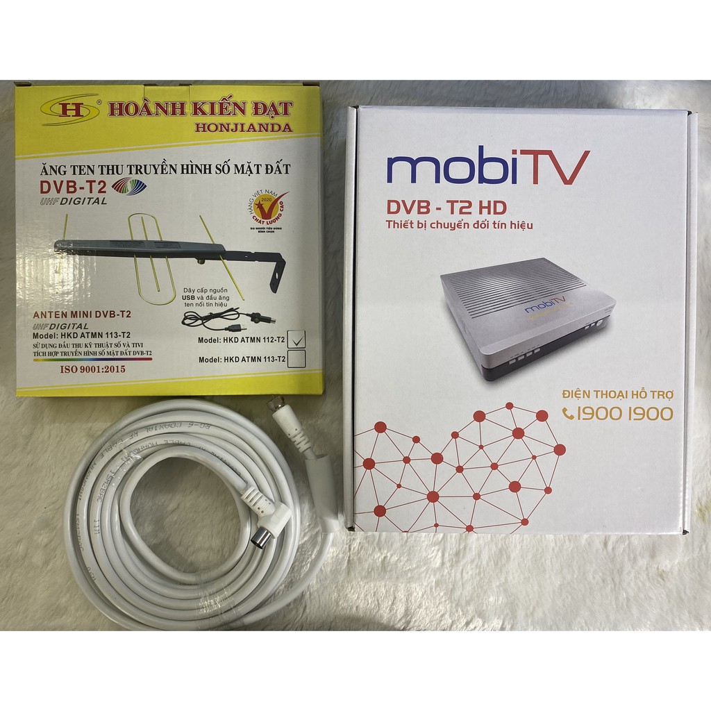 Đầu Thu Mới MobiTV Sử Dụng Anten dvb t2 Tặng Thuê bao 3 tháng Sử Dụng Gói Cao Cấp Thương hiêu avg