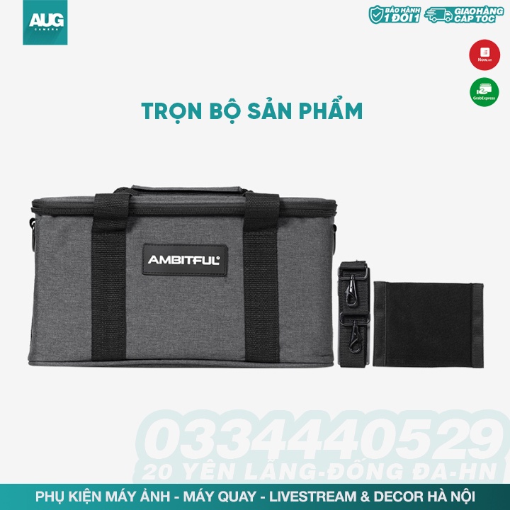 Túi đựng đèn AMBITFUL chống shock - chống nước cao cấp