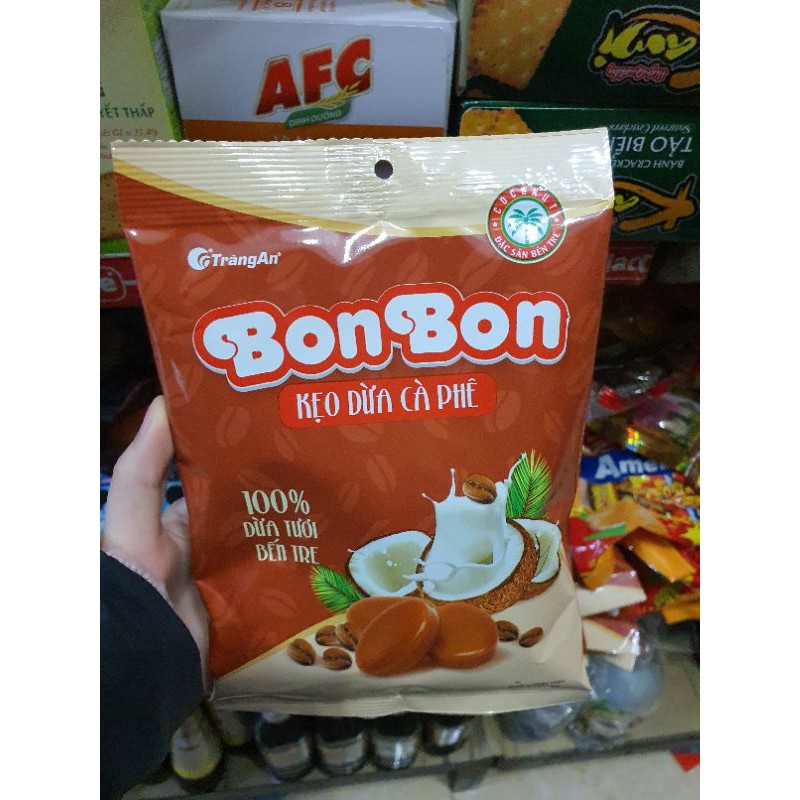 Kẹo dừa Bon Bon cà phê Tràng An 85g