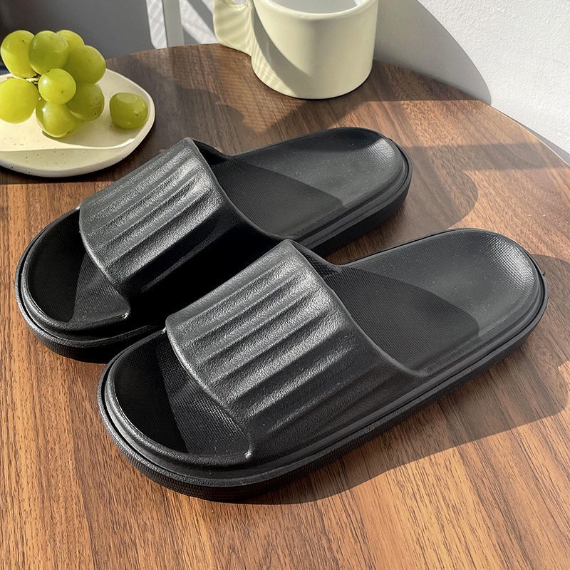 Dép Đi Trong Nhà Đế Mềm Chống Trượt Khử Mùi Cho Cặp Đôi