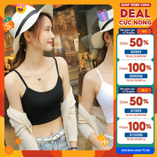 Áo 2 dây bún dáng dài siêu hot Bra ảnh thật