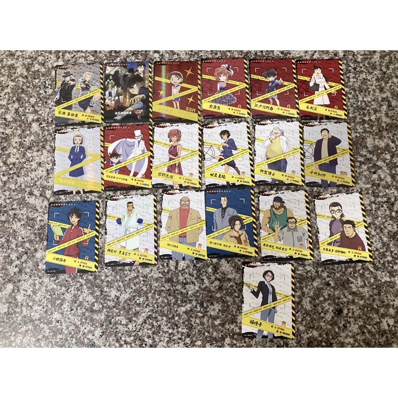 Ảnh thẻ nhân vật phim conan