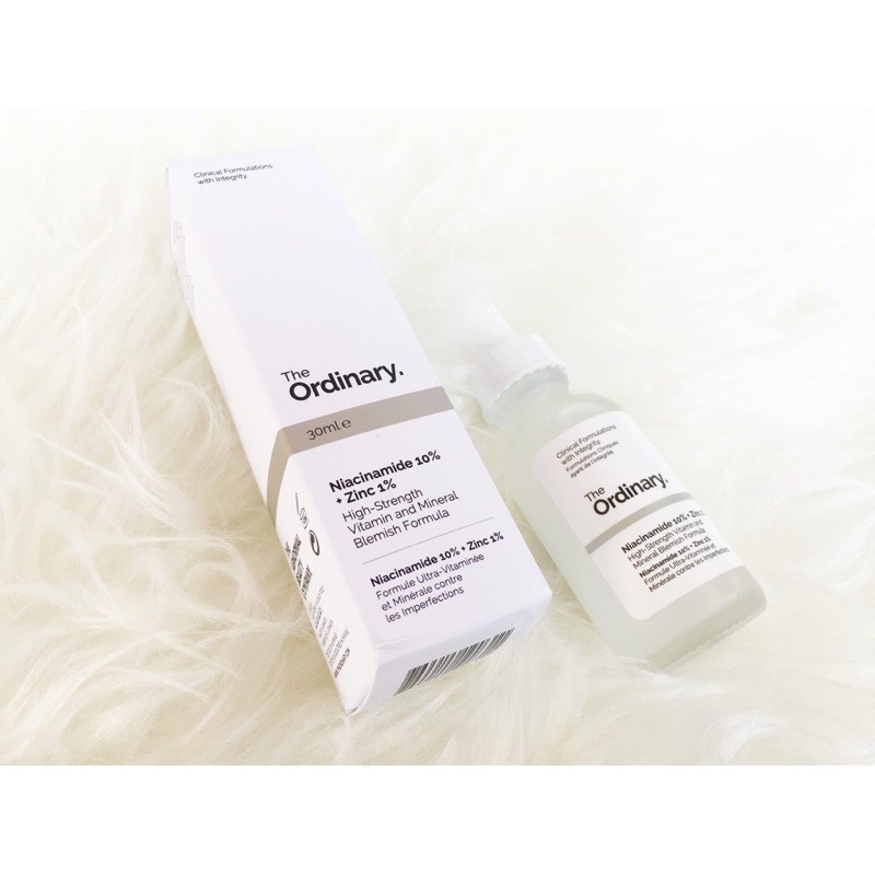 ✌️Serum THE ORDINARY- Niacinamide 10% + Zinc 1% hỗ trợ trị thâm va se khit lỗ chân lông