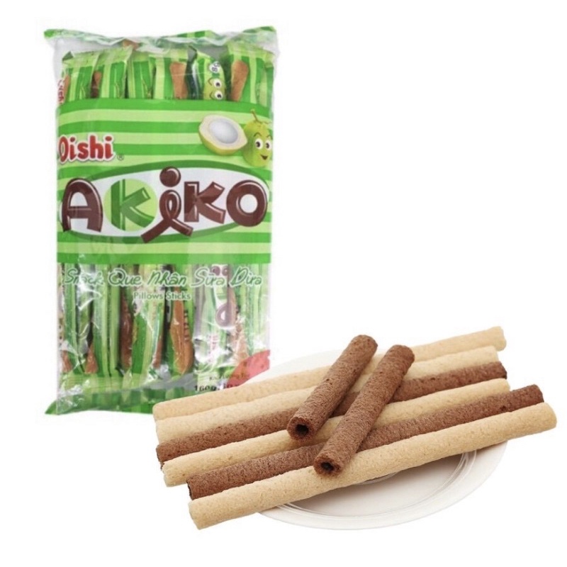 COMBO 20 CÁI BÁNH ỐNG XỐP KEM AKIKO