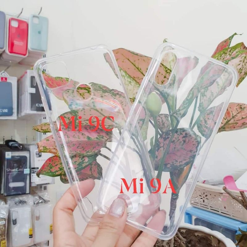 ốp lưng silicon xiaomi mi 11/redmi 9/redmi 9A/redmi 9C/redmi note9S/note 9S pro/mi note 10/note 10pro/redmi 9T rong suốt