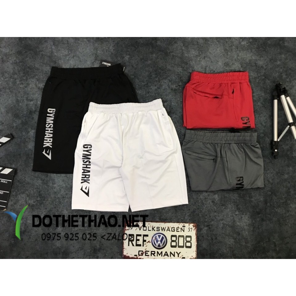 Quần short đùi ngắn thể thao nam Gymshark, bộ đồ thể thao nam nữ big size, quần áo tập giá rẻ đẹp-THETHAOYES