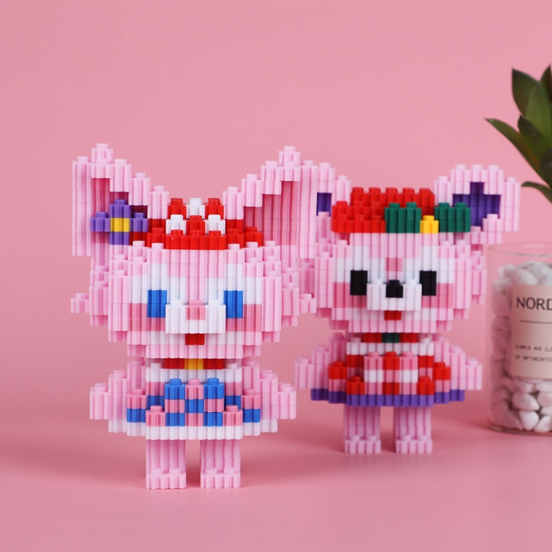 Mô Hình Đồ Chơi Lắp Ráp Lego Gấu Bạo Lực Bearbrick  Size 12cm