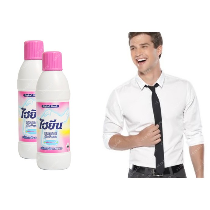 Tẩy quần áo trắng Hygiene 250ml thái lan