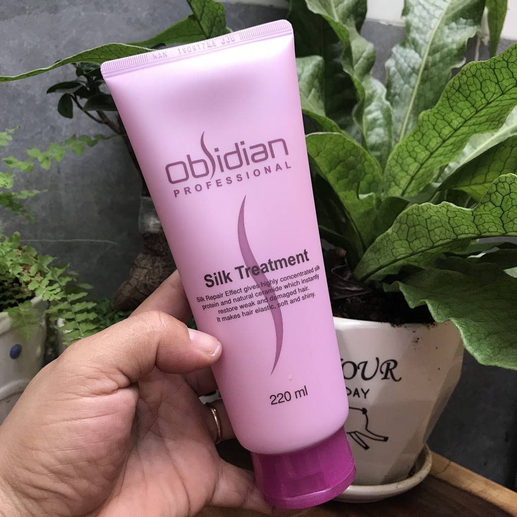 Hấp lạnh siêu mượt Obsidian Silk Treatment 220ml | BigBuy360 - bigbuy360.vn