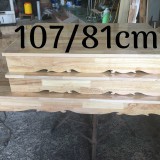 (khổ lớn 107cm) Bệ kê đặt ban thần tài thổ địa gỗ tự nhiên (nhân làm cỡ đặt)