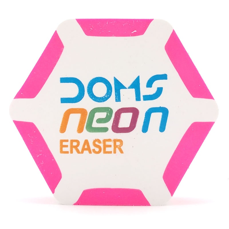 Gôm DOMS Neon Hex 7170 - Màu Hồng