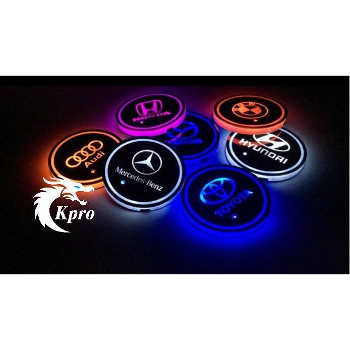 Bộ 2 lót ly đèn led  dành cho ô tô, xe hơi - Hàng Kpro chất lượng cao