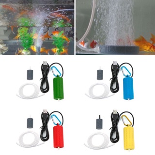 Máy sục oxi siêu ÊM cho bể cá có cáp USB