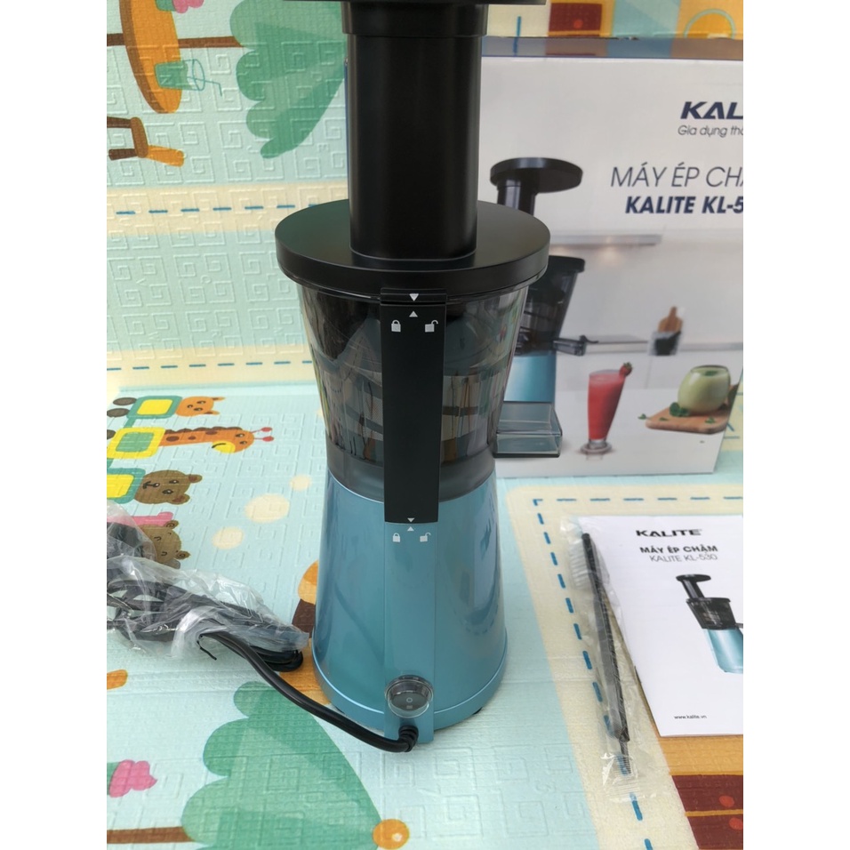 Máy ép chậm trái cây Hoa Quả Kalite KL 350 Hàng Thái Lan, Ép kiệt bã Giữ nguyên được 100% hương vị tự nhiên siêu bền
