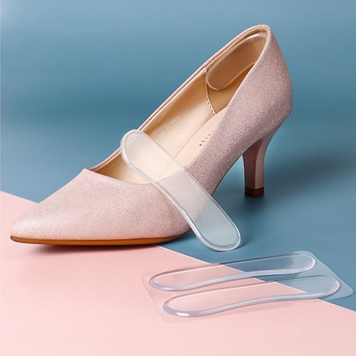 Miếng lót giày silicon chống trầy gót sau và chống tuột gót lót gót giày silicon giá sỉ MONEYSOCKS PK004