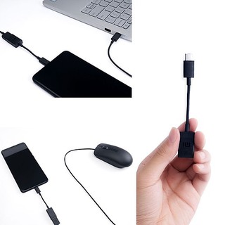 Dây cáp xiaomi otg chuyển đổi type-c sang micro usb