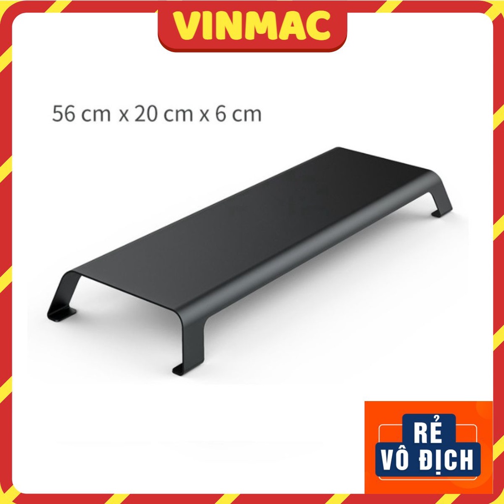 Kệ Kê Màn Hình Máy Tính PC Nhôm Nguyên Khối Cao Cấp Để Bàn Nâng Chỉnh Độ Cao Đặt Bàn Làm Việc Sang Trọng P23