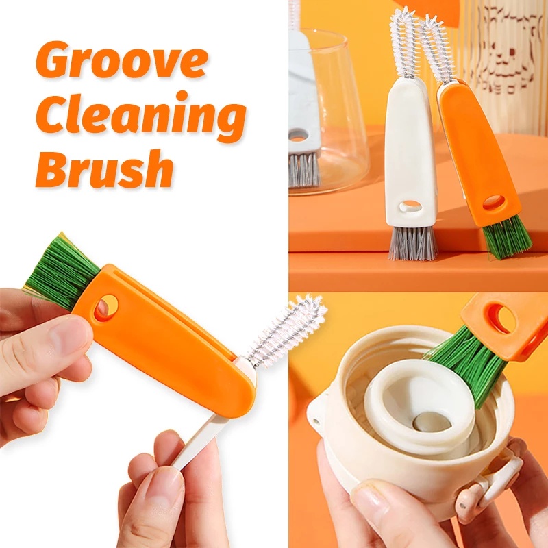 Bộ Dụng Cụ Vệ Sinh Bình Sữa Em Bé 3 Trong 1 Tiện Dụng