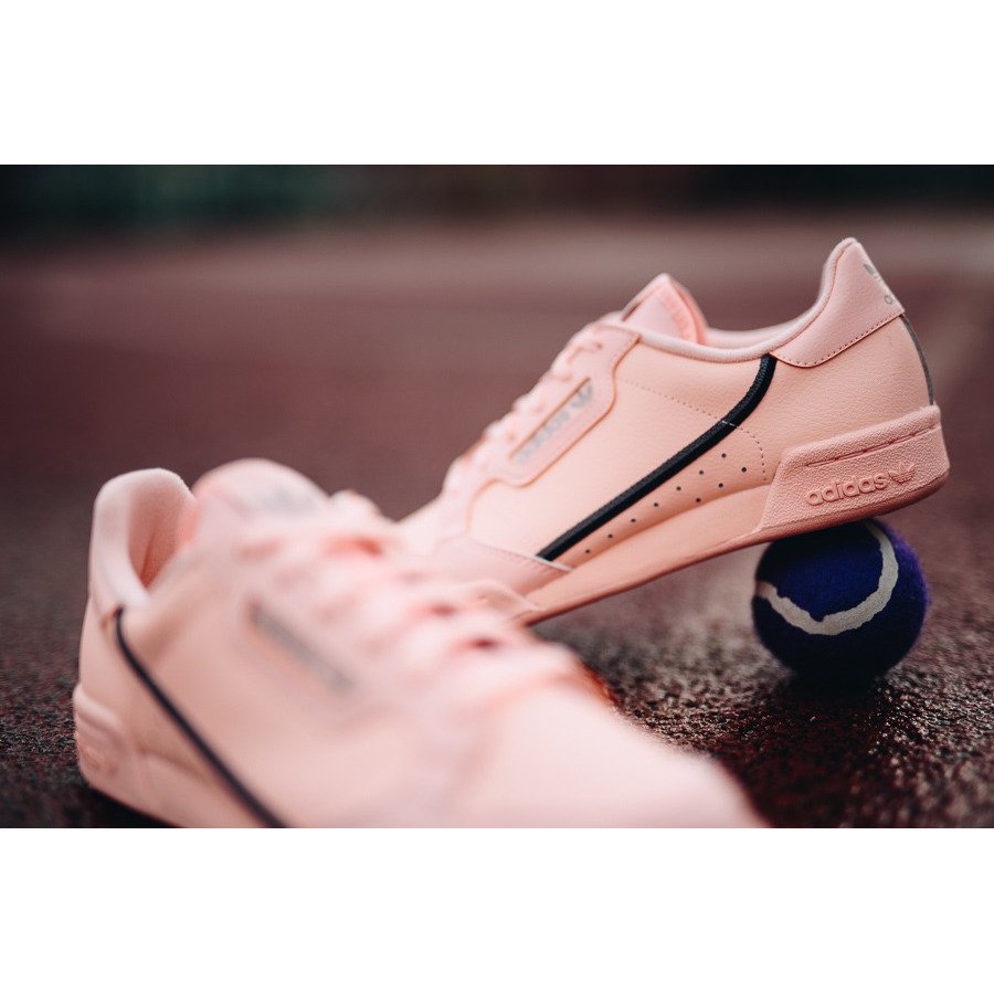 Giày Adidas Continental Clear Orange 🔥FREESHIP🔥 Giày Nữ Adidas Thời Trang Hằng Ngày Màu Hồng Cực Dễ Thương - [F97508]