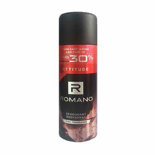 🍀🍀Xịt Khử Mùi Romano Atitude 150ml