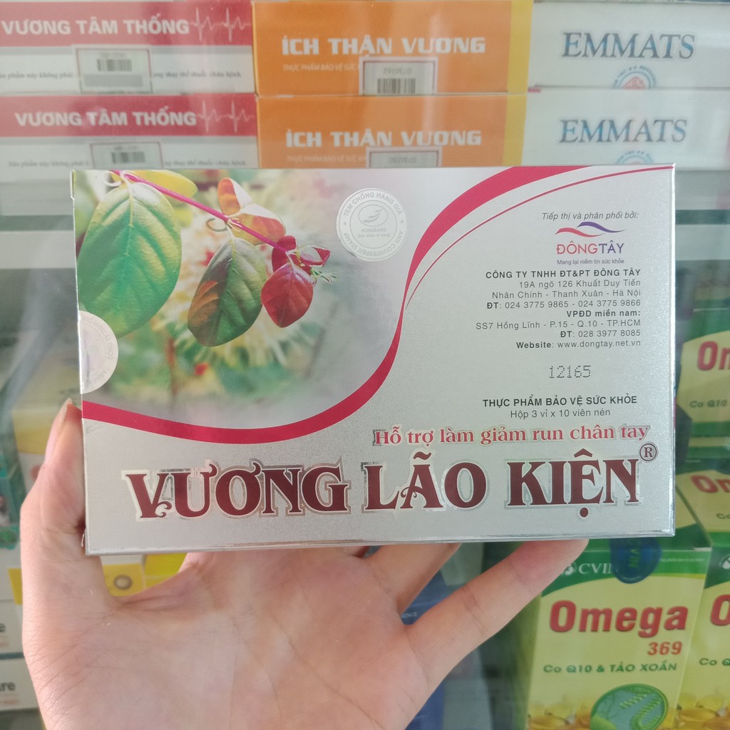 ✅ [KÈM QUÀ] Vương Lão Kiện – Giúp giảm run tay chân ở người già, phục hồi vận động, giảm bệnh Parkinson, ngừa lão hoá