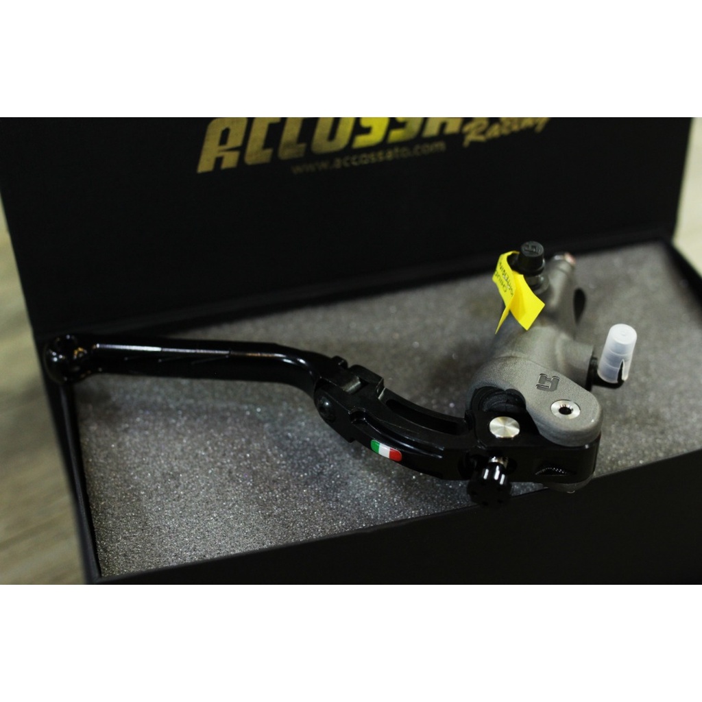 Accossato - Cùm thắng 14/15/19 siêu nhẹ tay ngắn - Home Motocycle Workshop