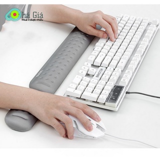 Thanh Kê Tay Gõ Bàn Phím Đệm Silicon Boona hỗ trợ chống mỏi cổ tay khi sử dụng máy tính lâu