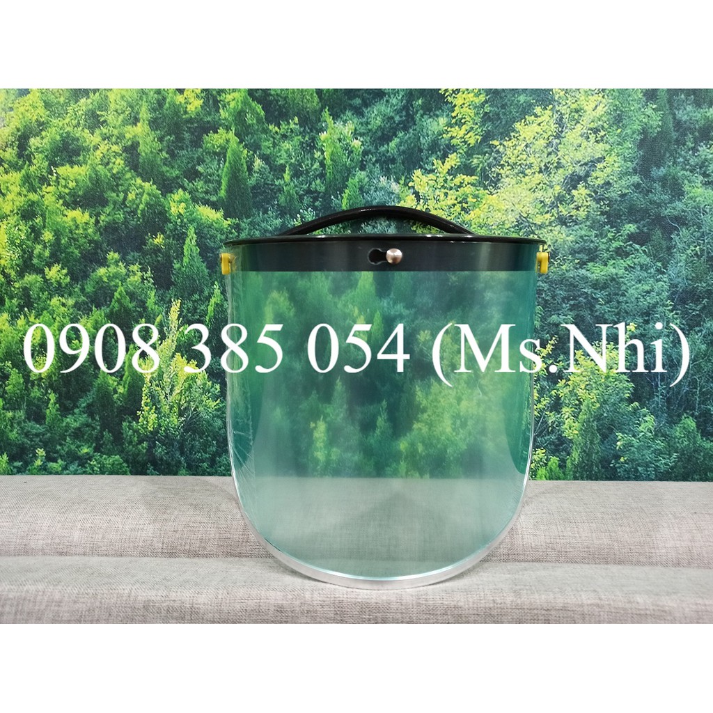 Bộ mặt nạ mài cắt hãng Usafety (Gọng lò xo kèm kính che mặt)- Hình thật