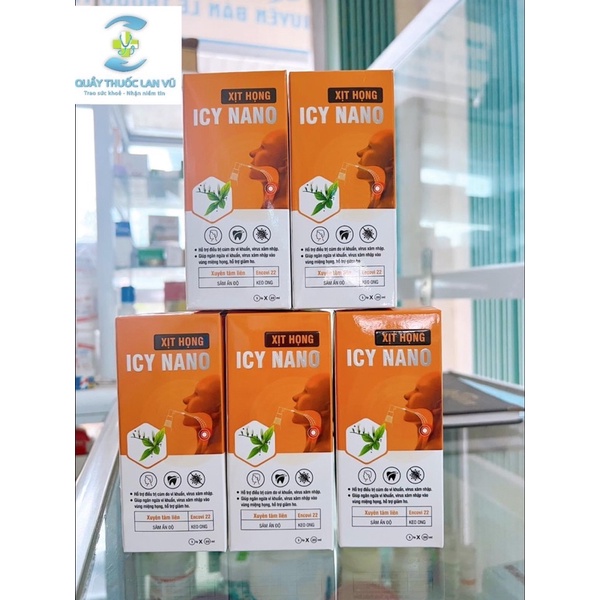 XỊT HỌNG ICY NANO