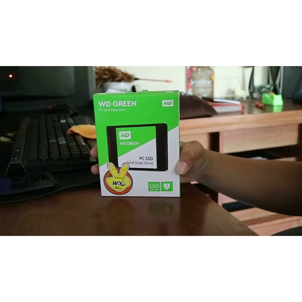 SSD WD Green 120GB Sata3 2.5" (Doc 545MB/s, Ghi 465MB/s) - WDS240G2G0A | BigBuy360 - bigbuy360.vn
