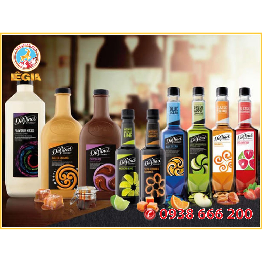 SIRO(Syrup) DAVINCI CHANH DÂY 750ML