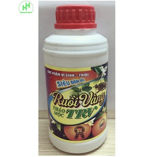 Chế Phẩm Vi Sinh -TRIBI, Thảo Mộc TRV Thể Tích 500ml, Siêu Đậm Đặc Ruồi Vàng, Săn Ruồi Vàng, Xua đuổi Ruồi Vàng