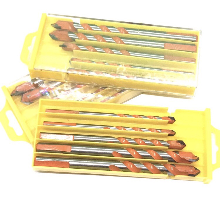 Mũi khoan đa năng đầy đủ kích thước từ 6mm -12mm, mũi 2-4 cạnh ,khoan sắt,bê tông, kính, gạch cao cấp
