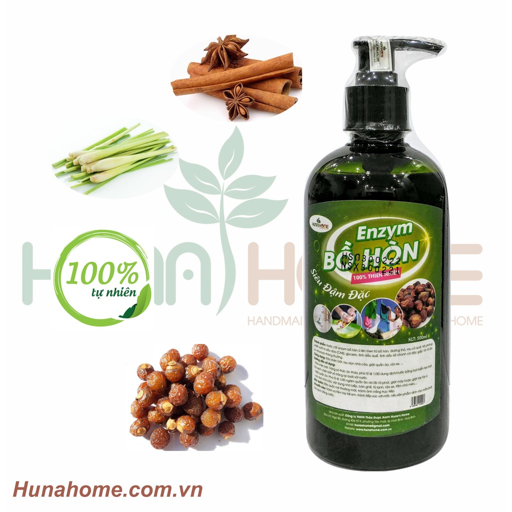 AN AN store- Enzym BỒ HÒN- HƯƠNG QUẾ XẢ. KHÔNG HOÁ CHẤT - (A&A-ENZY500)