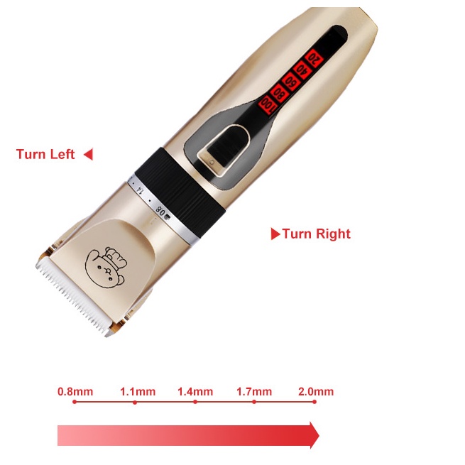 TÔNG ĐƠ CẮT TỈA LÔNG THÚ CƯNG PET GROOMING HAIR CLIPPER KIT