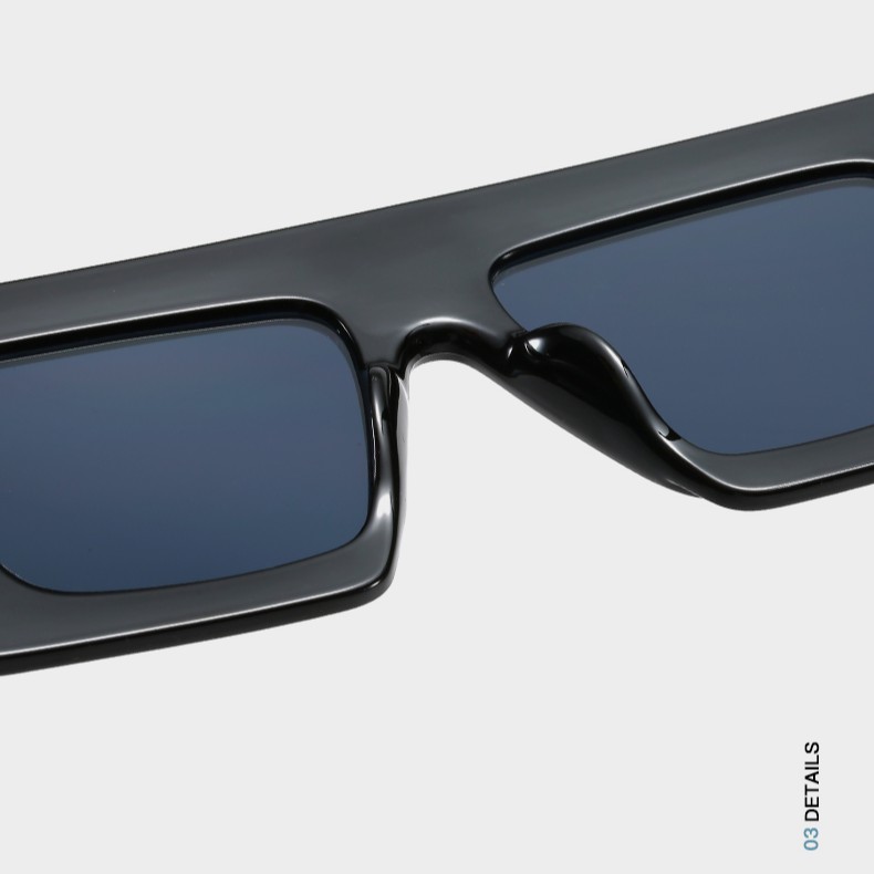 Kính mát gọng vuông bản to sang trọng cho nữ